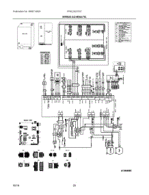 11 - Wiring Schematic parts for Electrolux Refrigerator FFSC2323TS7 from AppliancePartsPros.com
