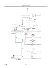 11 - Wiring Schematic parts for Electrolux Refrigerator FFSS2315TD2 from AppliancePartsPros.com