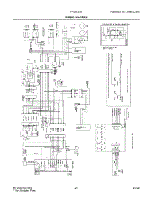 12 - Wiring Diagram parts for Electrolux Refrigerator FFSS2315TE2 from AppliancePartsPros.com