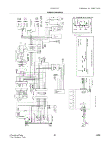 12 - Wiring Diagram parts for Electrolux Refrigerator FFSS2315TE4 from AppliancePartsPros.com