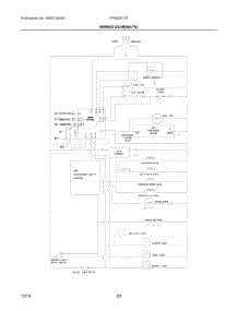 11 - Wiring Schematic parts for Electrolux Refrigerator FFSS2615TD3 from AppliancePartsPros.com