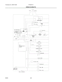 11 - Wiring Schematic parts for Electrolux Refrigerator FFSS2615TP1 from AppliancePartsPros.com