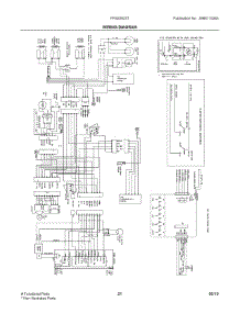12 - Wiring Diagram parts for Electrolux Refrigerator FFSS2625TE2 from AppliancePartsPros.com