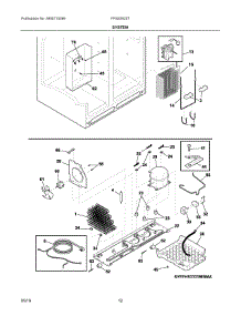 07 - System parts for Electrolux Refrigerator FFSS2625TP1 from AppliancePartsPros.com