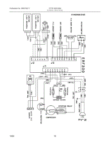 06 - Wiring Diagram parts for Electrolux Refrigerator FFTR1425VW04 from AppliancePartsPros.com