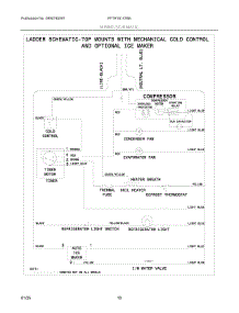 06 - Wiring Schematic parts for Electrolux Refrigerator FFTR1814TB6 from AppliancePartsPros.com