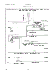 06 - Wiring Schematic parts for Electrolux Refrigerator FFTR1814WW8 from AppliancePartsPros.com