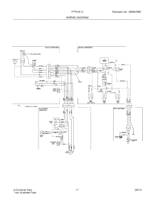 11 - Wiring Diagram parts for Electrolux Refrigerator FFTR1817LWF from AppliancePartsPros.com