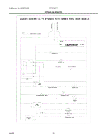 06 - Wiring Schematic parts for Electrolux Refrigerator FFTR1821TW8 from AppliancePartsPros.com