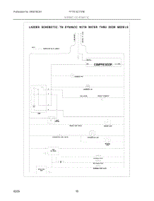 06 - Wiring Schematic parts for Electrolux Refrigerator FFTR1821TWE from AppliancePartsPros.com