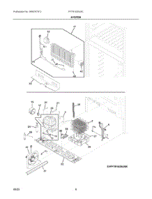 05 - System parts for Electrolux Refrigerator FFTR1835VSC from AppliancePartsPros.com