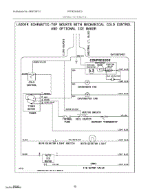 06 - Wiring Schematic parts for Electrolux Refrigerator FFTR2045VD3 from AppliancePartsPros.com