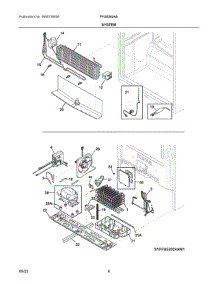 04 - System parts for Electrolux Freezer FFUE2024AN8 from AppliancePartsPros.com
