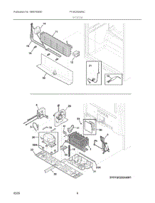 04 - System parts for Electrolux Freezer FFUE2024ANC from AppliancePartsPros.com
