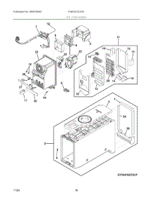 09 - Ice Container parts for Electrolux Refrigerator FG4H2272UF01 from AppliancePartsPros.com