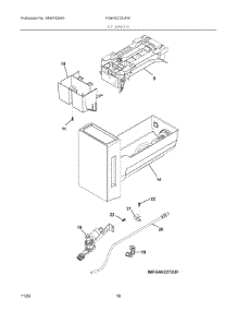 10 - Ice Maker parts for Electrolux Refrigerator FG4H2272UF01 from AppliancePartsPros.com