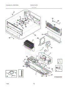 07 - System parts for Electrolux Refrigerator FG4H2272UF02 from AppliancePartsPros.com