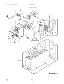 09 - Ice Container parts for Electrolux Refrigerator FG4H2272UF03 from AppliancePartsPros.com