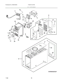 09 - Ice Container parts for Electrolux Refrigerator FG4H2272UF04 from AppliancePartsPros.com