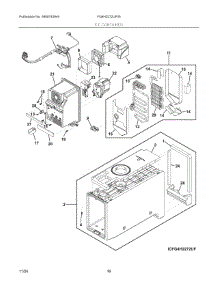09 - Ice Container parts for Electrolux Refrigerator FG4H2272UF05 from AppliancePartsPros.com