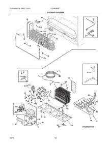 06 - Cooling System parts for Electrolux Refrigerator FGHB2868TD6 from AppliancePartsPros.com