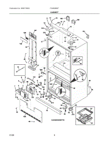 04 - Cabinet parts for Electrolux Refrigerator FGHB2868TF5 from AppliancePartsPros.com