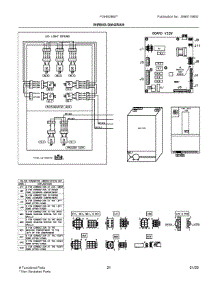 11 - Wiring Diagram parts for Electrolux Refrigerator FGHB2868TP5 from AppliancePartsPros.com