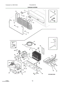 06 - Cooling System parts for Electrolux Refrigerator FGHD2368TD8 from AppliancePartsPros.com