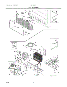 06 - Cooling System parts for Electrolux Refrigerator FGHD2368TF6 from AppliancePartsPros.com