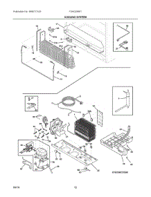 06 - Cooling System parts for Electrolux Refrigerator FGHD2368TF7 from AppliancePartsPros.com