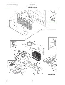 06 - Cooling System parts for Electrolux Refrigerator FGHD2368TF8 from AppliancePartsPros.com