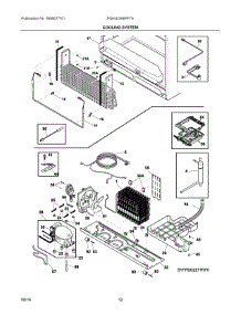 06 - Cooling System parts for Electrolux Refrigerator FGHG2366PF7A from AppliancePartsPros.com