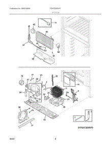 05 - System parts for Electrolux Refrigerator FGHT2055VF7 from AppliancePartsPros.com