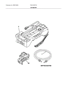 Ice Maker parts for Electrolux Refrigerator FGSC2335TDA from AppliancePartsPros.com