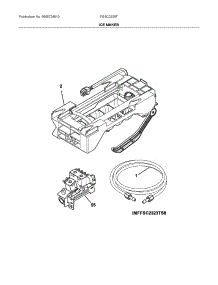 Ice Maker parts for Electrolux Refrigerator FGSC2335TF9 from AppliancePartsPros.com