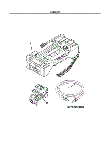 Ice Maker parts for Electrolux Refrigerator FGSC2335TFB from AppliancePartsPros.com
