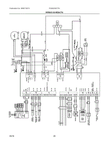 11 - Wiring Schematic parts for Electrolux Refrigerator FGSS2335TF4 from AppliancePartsPros.com
