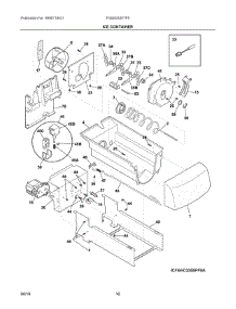 09 - Ice Container parts for Electrolux Refrigerator FGSS2335TF5 from AppliancePartsPros.com