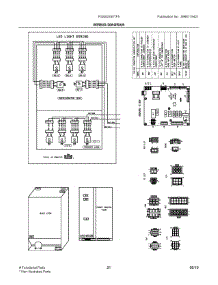 12 - Wiring Diagram parts for Electrolux Refrigerator FGSS2335TF5 from AppliancePartsPros.com