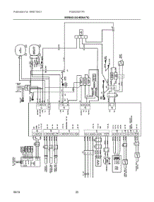 11 - Wiring Schematic parts for Electrolux Refrigerator FGSS2335TF5 from AppliancePartsPros.com