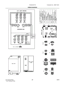 12 - Wiring Diagram parts for Electrolux Refrigerator FGSS2335TF6 from AppliancePartsPros.com
