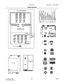 12 - Wiring Diagram parts for Electrolux Refrigerator FGSS2335TF7 from AppliancePartsPros.com