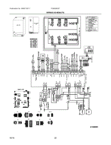 11 - Wiring Schematic parts for Electrolux Refrigerator FGSS2635TE6 from AppliancePartsPros.com