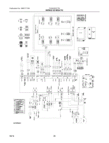 11 - Wiring Schematic parts for Electrolux Refrigerator FGSS2635TF9 from AppliancePartsPros.com