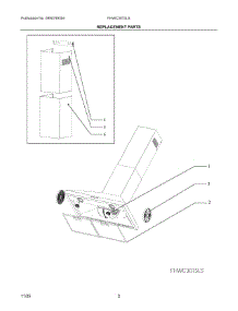 02 - Replacement Parts parts for Electrolux Air Conditioner FHWC3075LS from AppliancePartsPros.com