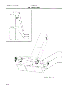 02 - Replacement Parts parts for Electrolux Air Conditioner FHWC3675LS from AppliancePartsPros.com