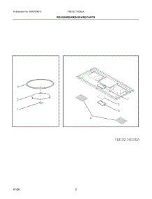 02 - Recommended Spare Parts parts for Electrolux Wall Oven FMOS174CBSA from AppliancePartsPros.com