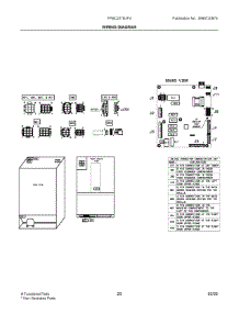 12 - Wiring Diagram parts for Electrolux Refrigerator FPBC2278UF4 from AppliancePartsPros.com