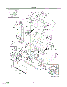 04 - Cabinet parts for Electrolux Refrigerator FPBS2778UF9 from AppliancePartsPros.com