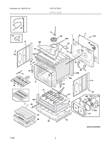 03 - Upper Oven parts for Electrolux Wall Oven FPET3077RFG from AppliancePartsPros.com